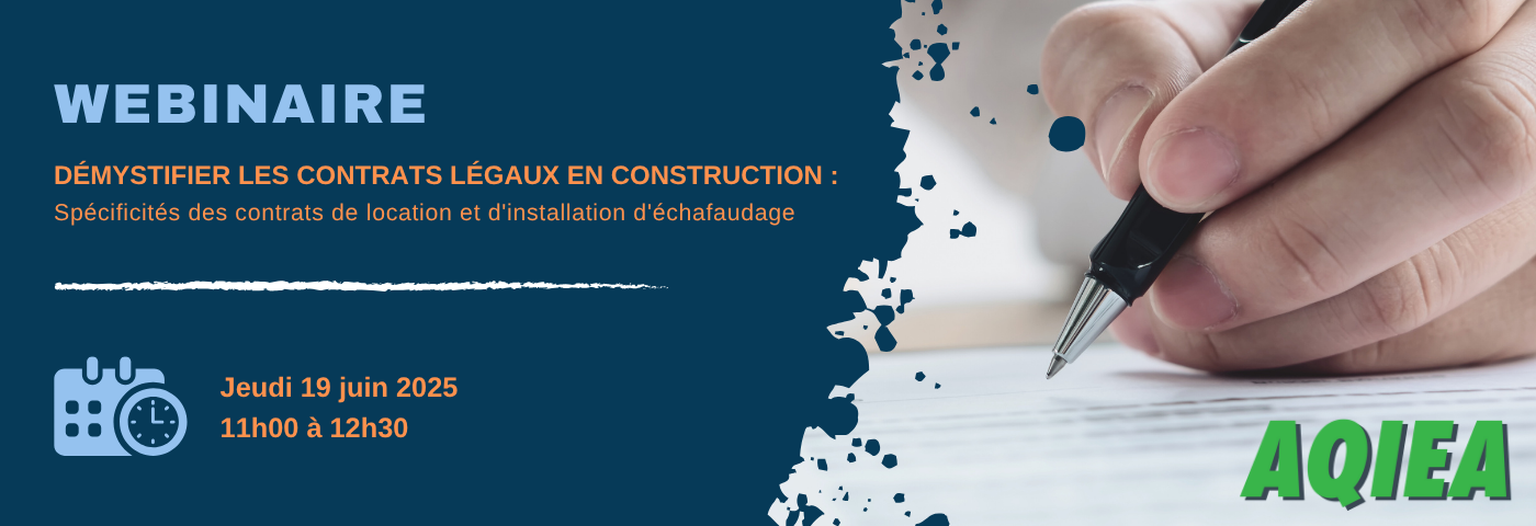 Webinaire juridique